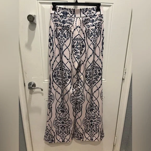 Andres Otalora Espejismo Scuba wide legs Pants s 10